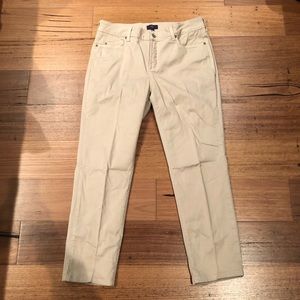 NYDJ - ankle length - size 10 - tan